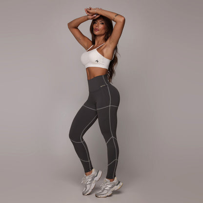 Detroit Pump Gray empina bum bum leggings