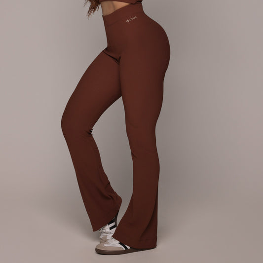 Coffee Flare Leggings