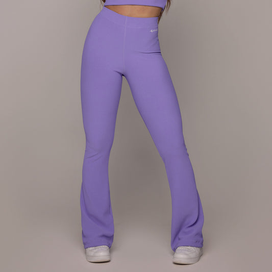Lavender Flare Leggings