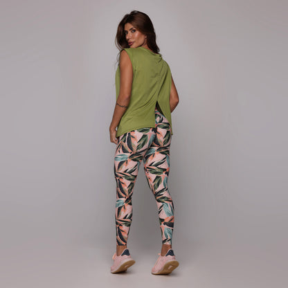 Olive Long Cover Top