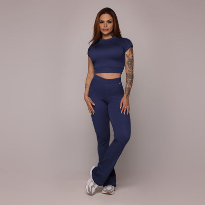 Royal Blue flare Leggings