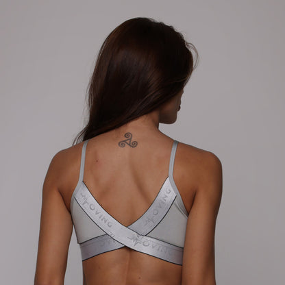 Blackout Glossy Gray Top