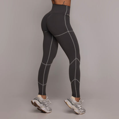 Detroit Pump Gray empina bum bum leggings