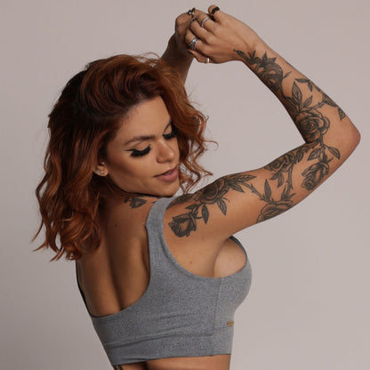 Gray Liso Top