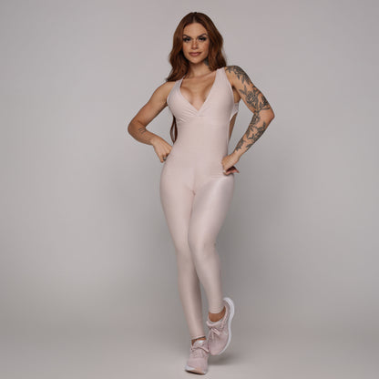 Gigi Glossy Jumpsuit