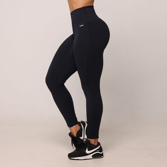 Black Liso Regular Leggings