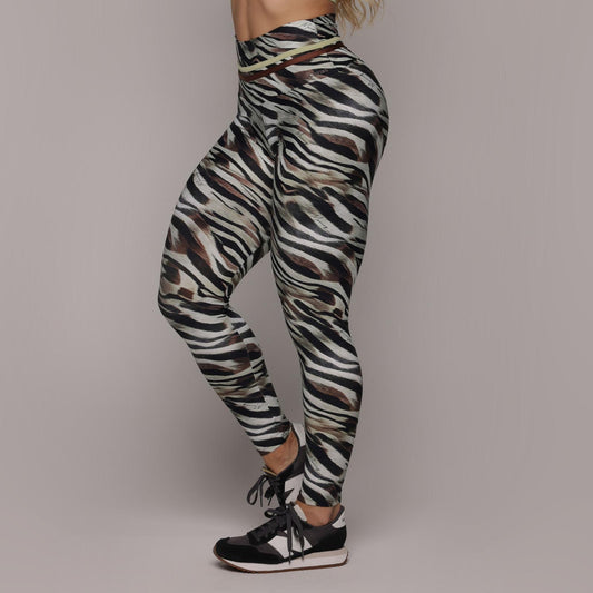 Crystal empina bum bum leggings