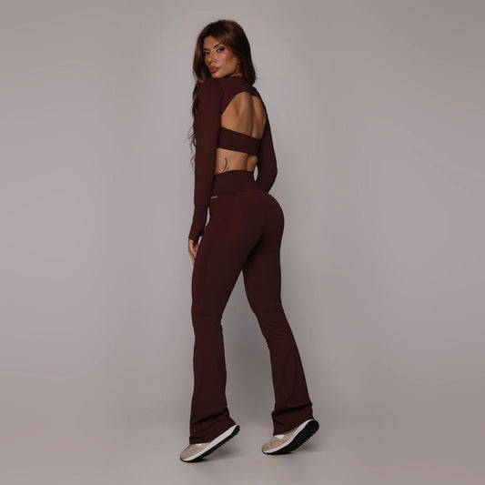 Espresso Flare leggings