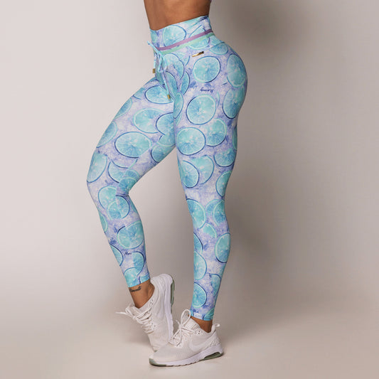 Lavender limes empina bum bum leggings