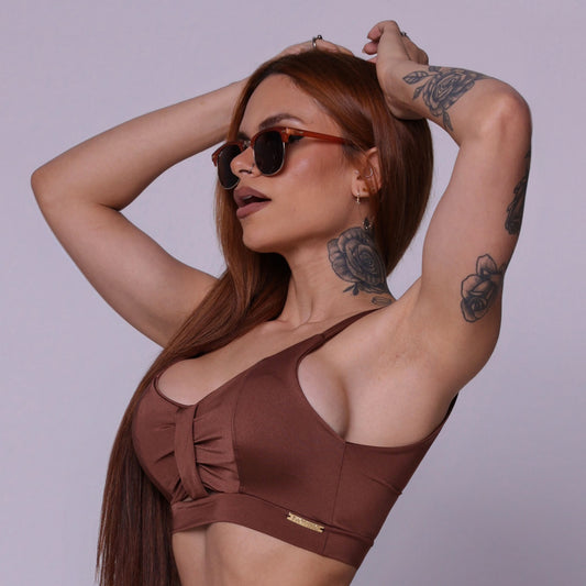 Cacao Glossy Top