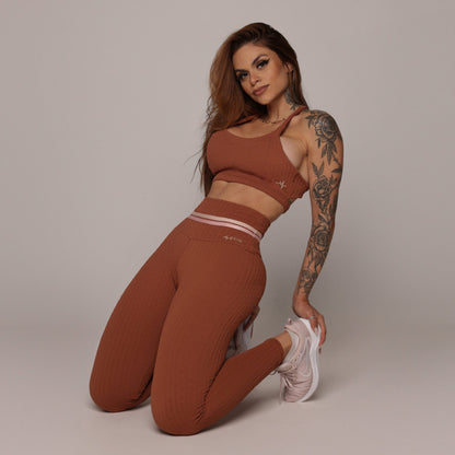 Terracota empina bum bum leggings