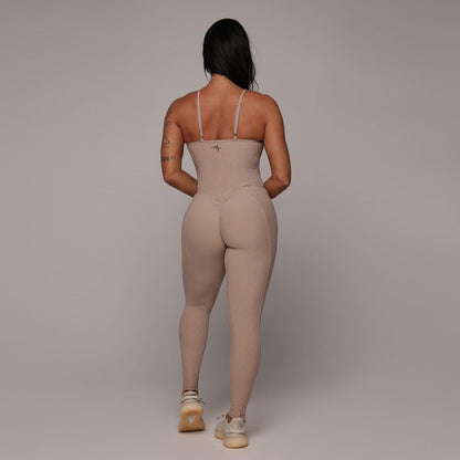 Latte Crunchy Jumpsuit
