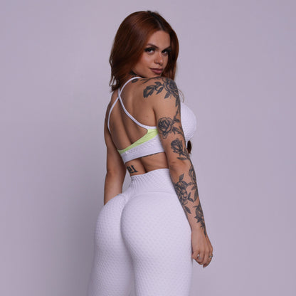 White Bubbles Empina bum bum leggings