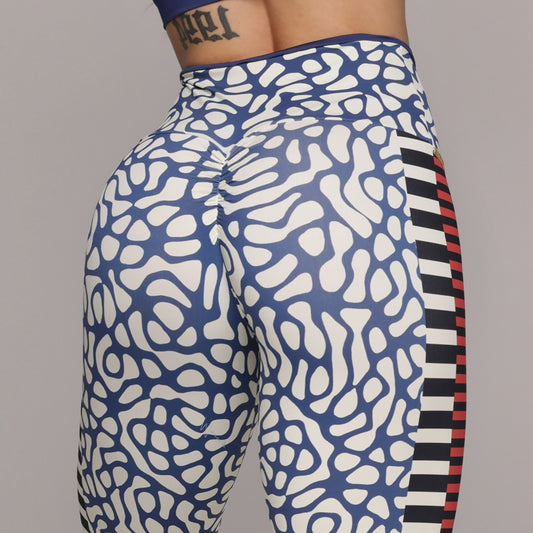 Ale blue Empina bum bum leggings