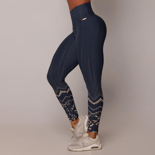 Mitsa Blue Empina bum bum Leggings