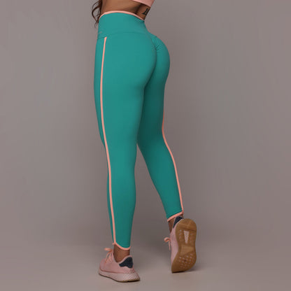Las Vegas Turquesa Line empina bum bum leggings