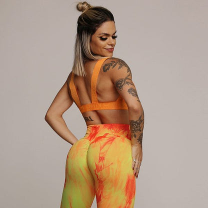 Fuego empina bum bum leggings