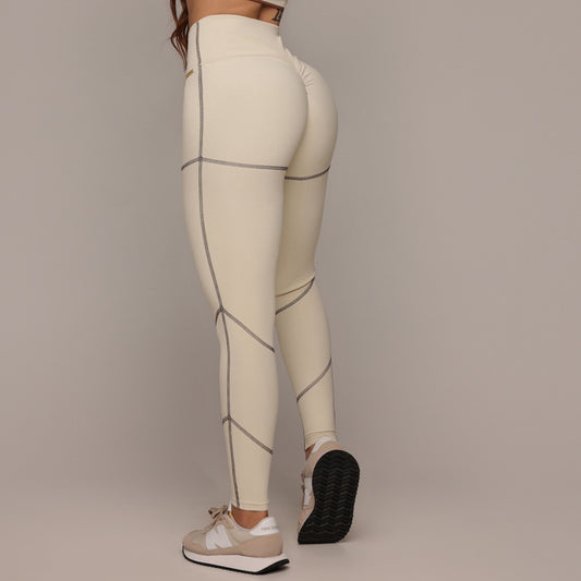 Latte Lineal Empina bum bum leggings