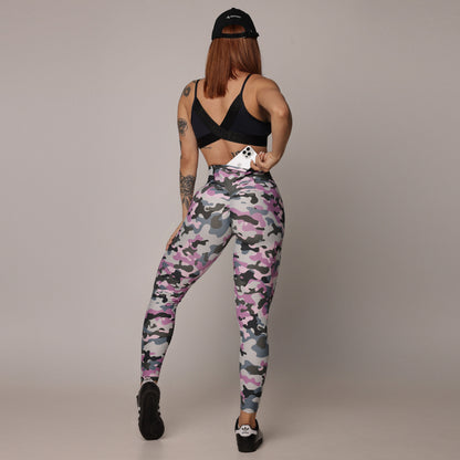 Camo Candy Cellular empina bum bum leggings