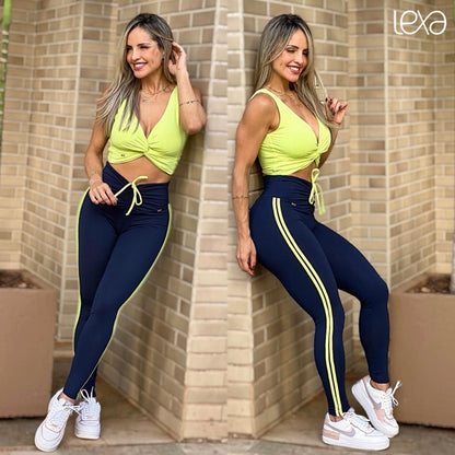 MARCELA PAMELA NEON LEGGINGS SET