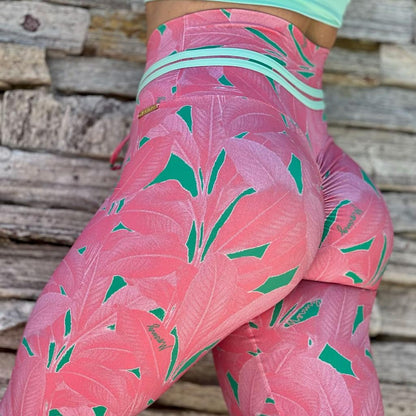 Rosa Mint empina bum bum leggings