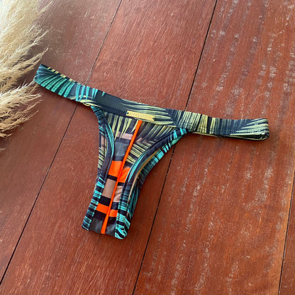 Orange Jungle Bikini