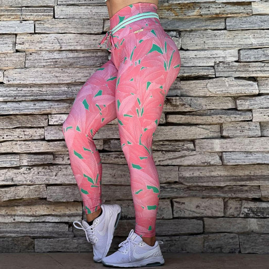 Rosa Mint empina bum bum leggings